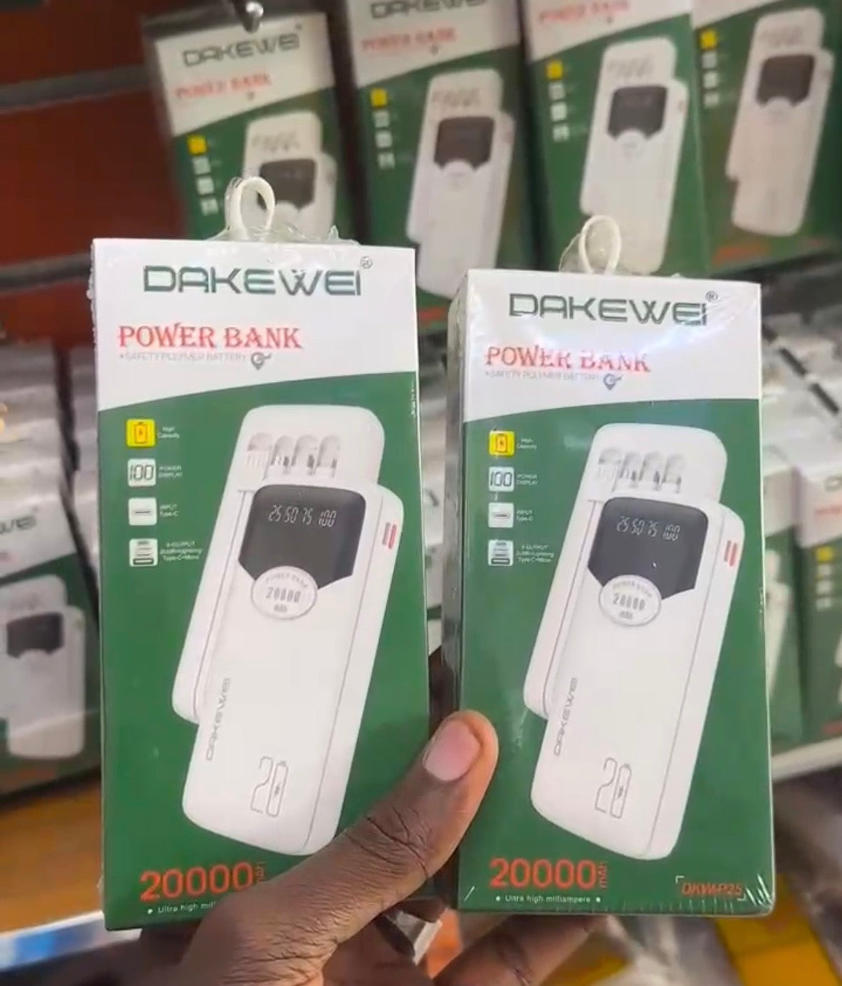 PowerBank DAKEWEI 20.000 mAh