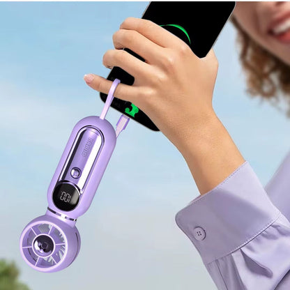 Ventilateur portable Turbofan Ventilateur + PowerBank