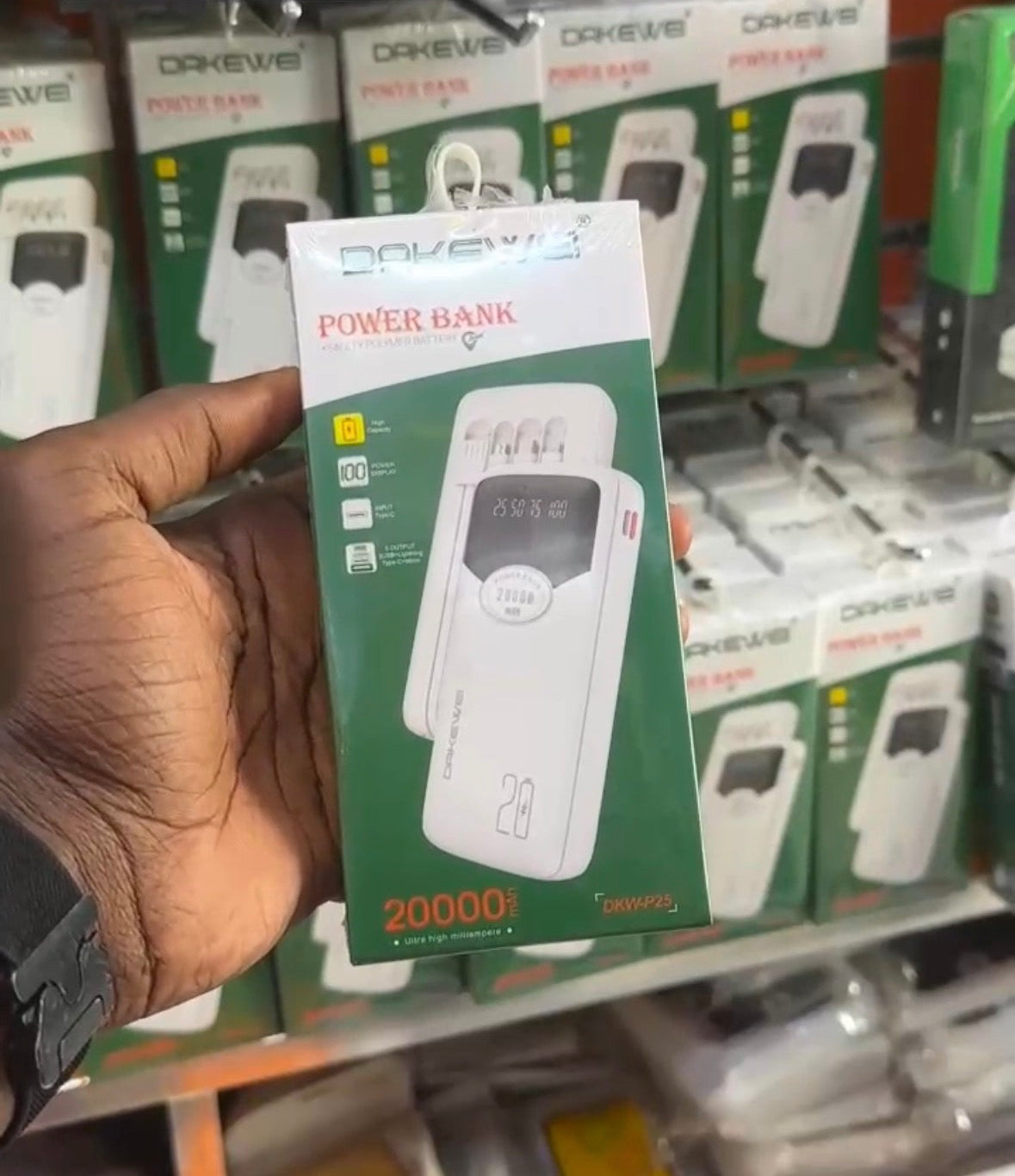 PowerBank DAKEWEI 20.000 mAh